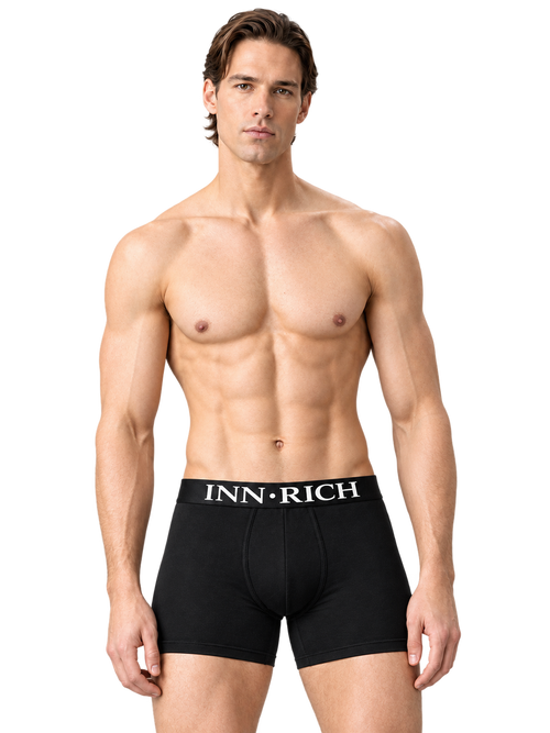 Cozy Cotton men's Trunk Black