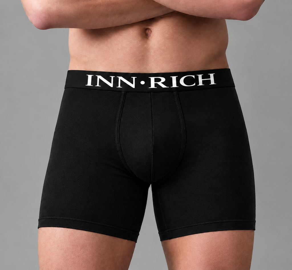 Cozy Cotton men's Trunk Black